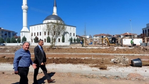 Başkan Alemdar Park Yapımını Yerinde İnceledi