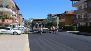 SAPANCA SAHİLİ ASFALTLAMASI TAMAMLANDI, İPEKYOLU HAZIRLANIYOR