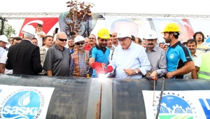 BÜYÜK PROJEDE İLK KAYNAK TAMAM