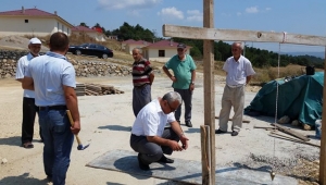 Çay Köyü Camiisinin Kıblesi Belirlendi