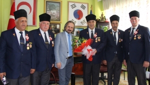 Başkan Kazan’dan Gazilere Ziyaret