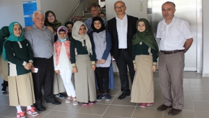 Başkandan İmam Hatip Ortaokuluna Ziyaret
