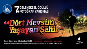 “Dört Mevsim Yaşayan Şehir” Fotoğraf Yarışması Başvuruları Başlıyor