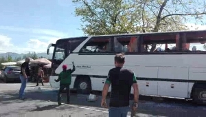Holigan Dehşeti Kameralara Böyle Yansıdı