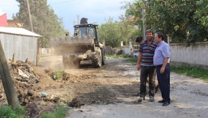 Karapürçek Camilerinde Çevre Düzenlemesi Yapıyor