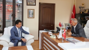 Ziraat Katılım Şube Müdüründen Başkan Dişli’ye Ziyaret