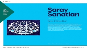 Galeri’de ‘Saray Sanatları’ Sergilenecek