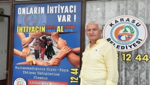 Karasu Belediyesi'nden İhtiyaç Sahiplerine Ulaşmaya Devam Ediyor