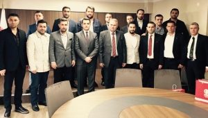Makedonya'nın Genç Bakanı MBD'yi Ziyaret Etti