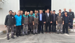 Toçoğlu İşçilerle Buluştu