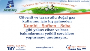 AGDAŞ’tan Hayati Uyarı!