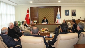 AK Parti İlçe Başkanlığından Müteahhitlere Ziyaret