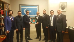 MBD Genel Merkezi’nden Yalçın Topçu’ya Ziyaret