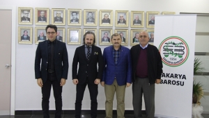 Sakarya Ticaret Borsasından Baro Başkanına Ziyaret