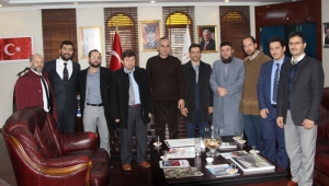 Vaizlerden Başkan Yılmazer’e Ziyaret