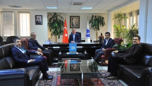 Agâh Sosyal Gelişim Derneği’nden Rektör Elmas’a Ziyaret