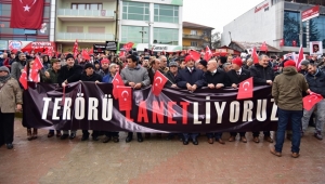 “Karasu’da Teröre Tepki Yürüyüşü”