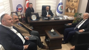 Konya Milletvekili Halil Etyemez’den Eğitim-Bir-Sen’e Ziyaret
