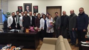 Ak Parti Hendek İlçe Teşkilatından Hastane Ziyareti