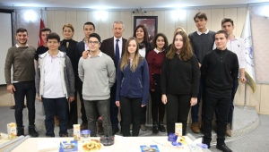 Başkan Dişli’den Şahin Okulu Öğrencilerine Nasihat