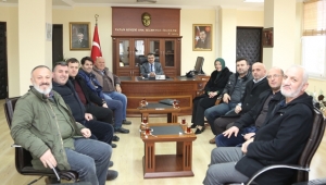 Meclis Üyelerinden Kaymakam Ada’ya Ziyaret