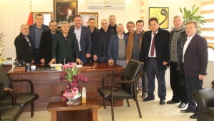 MUHTARLARDAN BAŞKAN SOĞUK’A TEŞEKKÜR ZİYARETİ
