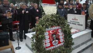 Şehit Fatih Kemal Yarar mezarı başında anıldı