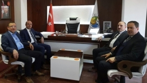 İL BAŞKANLARINDAN BAŞKAN KAYA’YA ZİYARET