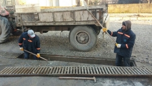 KARASU'DA ONARIM ÇALIŞMALARI SÜRÜYOR