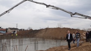 Kentsel Dönüşüm 2. Etap İlk Temelin Betonu Döküldü