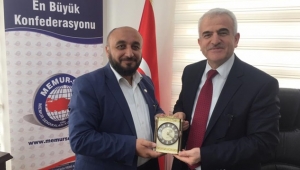 KUNTOĞLU’NDAN EĞİTİM-BİR-SEN’E VEDA ZİYARETİ