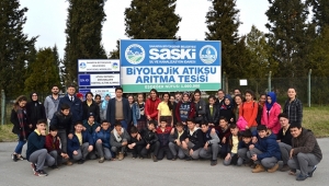 SASKİ Tesisleri Öğrencilerin Takdirini Topluyor