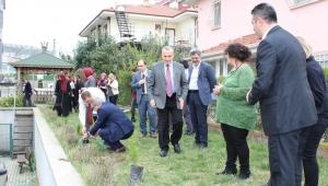 Baharın Gelişini Ağaç Dikerek Kutladılar