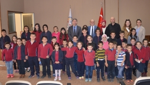 Başkan Öztürk’ten Minik Öğrencilere Ders
