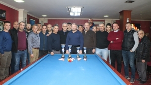 Bilardo da Ödüller Verildi