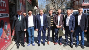 Dişli Ve Toçoğlu Ankara Caddesi Esnafına Referandum Ziyareti