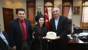 Öğrencilerden Başkan Yılmazer’e Ziyaret