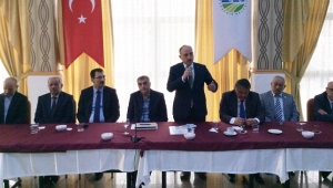 BAŞKAN KILIÇ MUHTARLARLA BİR ARAYA GELDİ