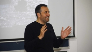 Ercan Saatçi SAÜ’de Söyleşiye Katıldı
