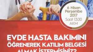 Evde Yatan Hastanız Varsa Bu Eğitimi Kaçırmayın