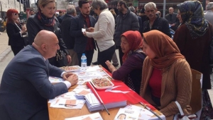 HAYIR MASASI KATLI PAZARYERİ'NE KURULDU