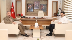 Öz Maden –İş`ten Başkan Acar`a Ziyaret