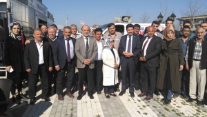 Üstün, Referandum Mesaisine Erenlerde Devam Etti