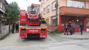 Havalandırma Borusunda Çıkan Yangın İtfaiye Ekiplerince Söndürüldü