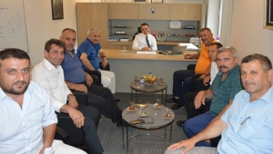 SEDAŞ’ta Karasu Muhtarlar Derneği’nin Tebrik ve Nezaket Ziyareti