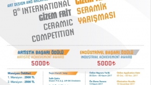 Uluslararası Gizem Frit Seramik Yarışması Başlıyor