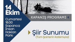 17. Uluslararası Sapanca Şiir Akşamları Sona Eriyor