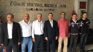 Başkan Dişli’de Türk Metal Sendikası’na Ziyaret