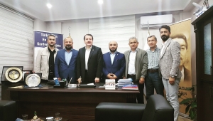 Eğitim-Bir-Sen Genel Başkanı Ağırladı