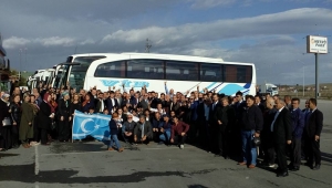 MHP'LİLER 'KERKÜK' İÇİN ANKARA'YA GİTTİ